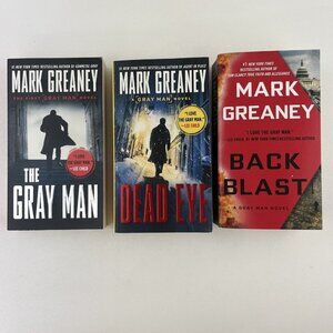 Lot of 3 Mark Greaney Novels Paperback Variety Suspense Books Mixed Lot